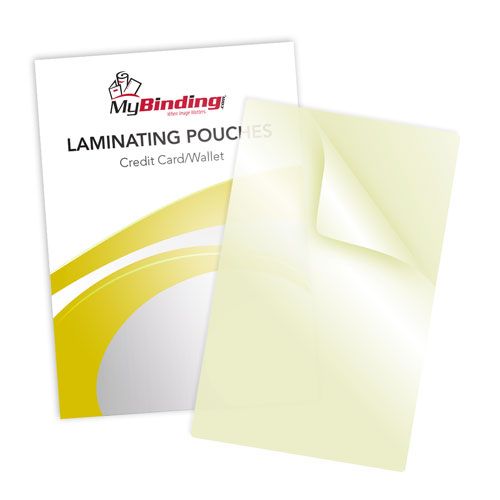 5mil Credit Card Sticky Back Laminating Pouches - 100pk Image 6 