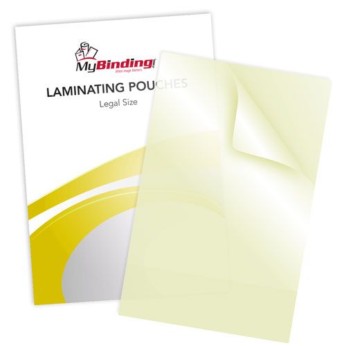 5mil Legal Size Sticky Back Laminating Pouches - 100pk Image 6