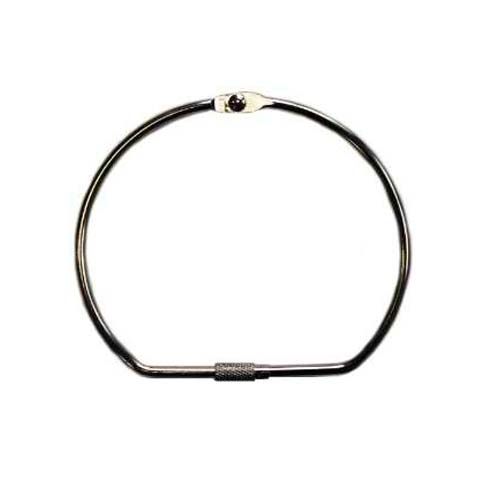 6 Inch Metal Screw Lock Rings - 10pk Image 1