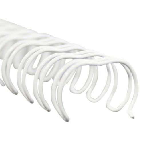 7/16 Inch White Spiral-O 19 Loop Wire Binding Combs - 147pk Image 7