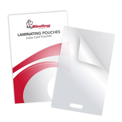 7mil File Index Card Pouches with Short Side Slot - 100pk Image 1