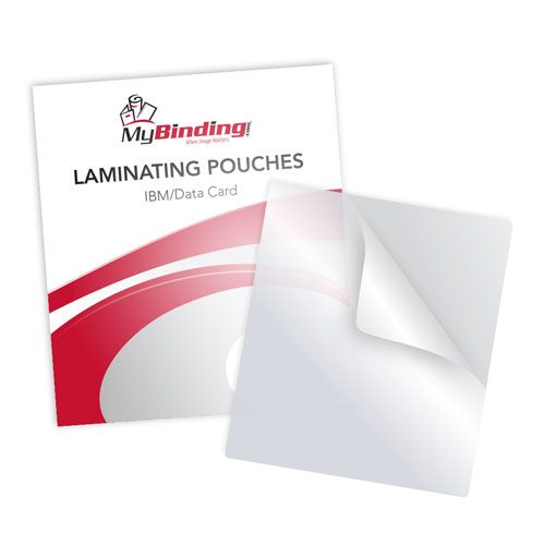 7MIL IBM Data 2-5/16 Inch x 3-1/4 Inch Laminating Pouches 100pk Image 6
