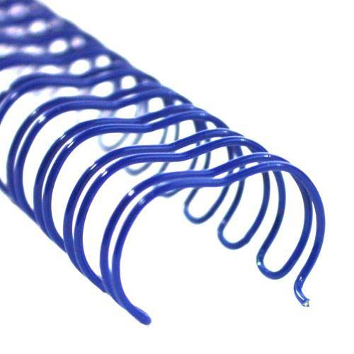 9/16 Inch Blue Spiral-O 19 Loop Wire Binding Combs - 102pk Image 1