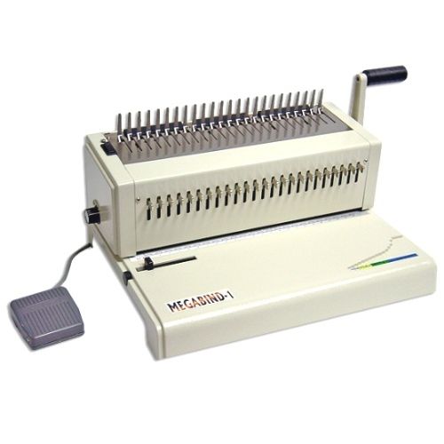 Akiles Megabind 1E Electric Legal Size Comb Binding Machine Image 1