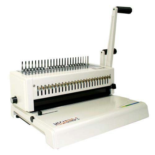 Akiles Megabind 2 Comb Binding Machine with Wire Closer Image 1