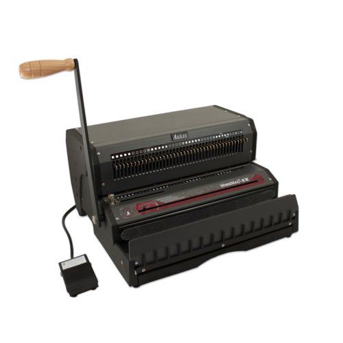 Akiles WireMac-EX 3:1 Pitch Electric Wire Binding Machine w/ Wire Closer Image 1