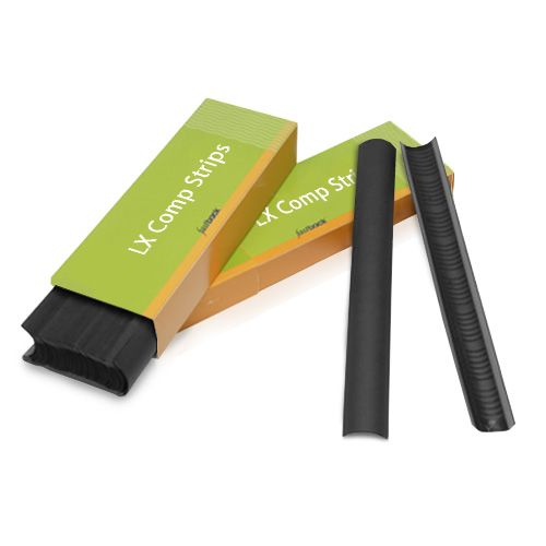 Black 11 Inch Narrow Powis Parker Fastback LX Comp Strips Image 1
