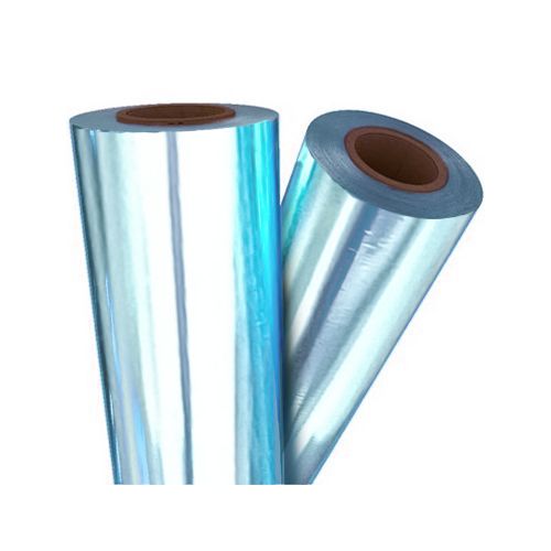 Light Blue Metallic 8 Inch x 100' Laminating Foil BLU-20-8 Image 1