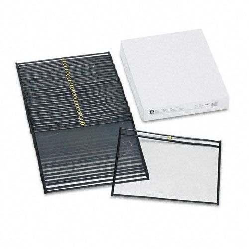 C-Line Reinforced Edge 11 Inch x 8.5 Inch Shop Ticket Holders - 25pk Image 1