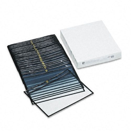 C-Line Reinforced Edge 12 Inch x 9 Inch Shop Ticket Holders - 25pk Image 1