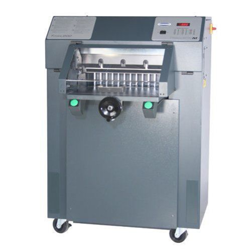Challenge Titan 200BC 20" Hydraulic Paper Cutter with Light Beam, a heavy-duty, precision cutting machine designed for efficient paper trimming.