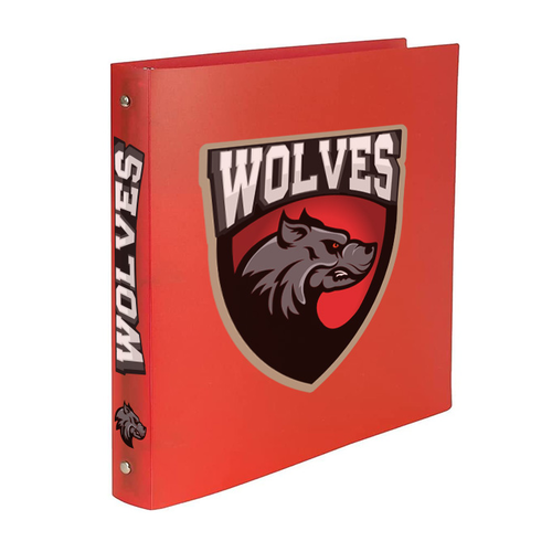 Custom Poly / Plastic Ring Binders Image 1