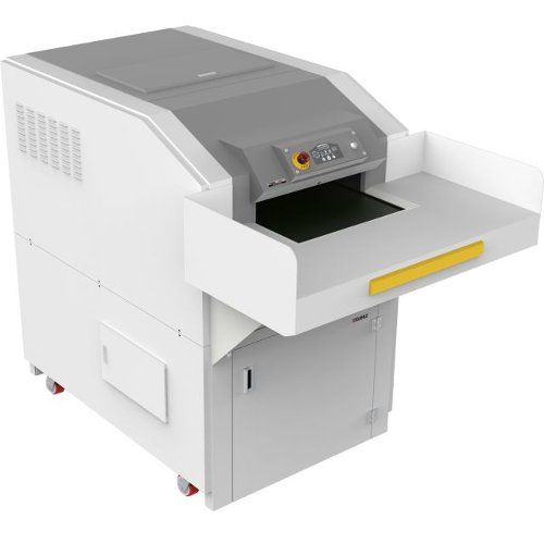 A Dahle PowerTEC 929 IS High Capacity Level P-3 Industrial Shredder designed for heavy-duty shredding tasks, featuring a durable build and user-friendly interface.