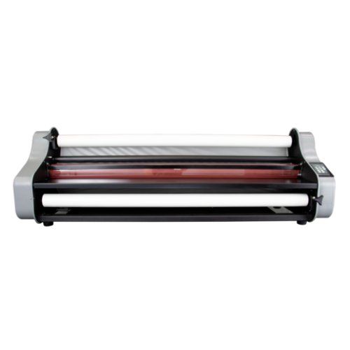 Front view of the Dry-Lam CL-40SD 40" Element Series Standard Roll Laminator with dual rollers.