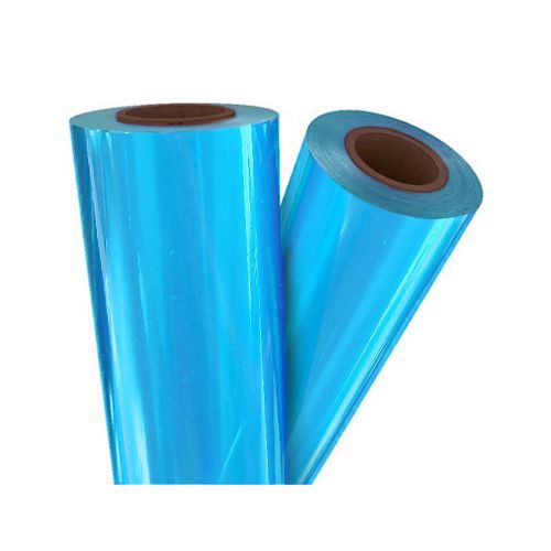 Electric Blue Metallic 8 Inch x 100' Laminating Foil Image 1