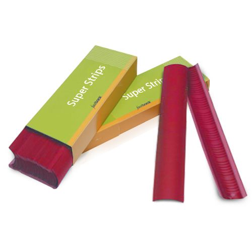 Red 11 Inch Wide Powis Parker Fastback Super Strips Image  1