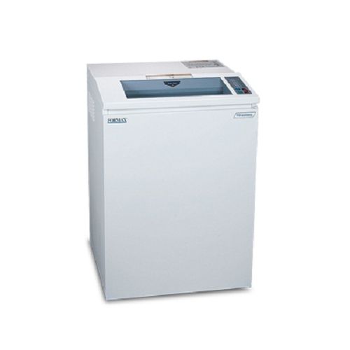 A white Formax FD 8500HS High Security Level 6 Paper Shredder designed for high-security document destruction in office settings.
