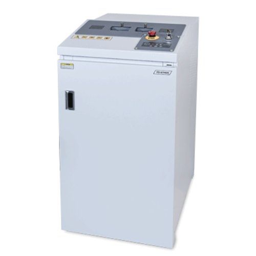A Formax FD 87HDS Hard Drive Shredder designed for secure destruction of hard drives, featuring a compact and durable design.