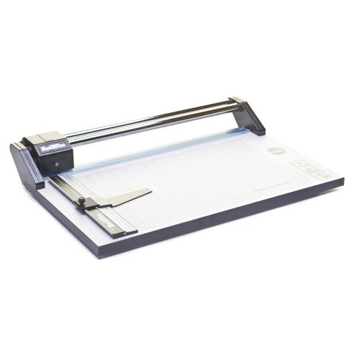 A RotaTrim 15 Inches Professional Rotary Cutter featuring a durable base and precision cutting guide for accurate trims.