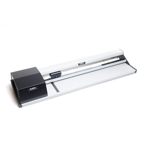 RotaTrim 26" PowerTech Electric Rotary Cutter with sleek design and precision cutting blade for professional use.