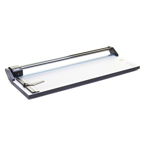 The RotaTrim 30" Professional Rotary Cutter, featuring a sleek, grid-lined cutting board and a precision rotary blade for accurate trimming.