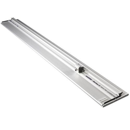 A Keencut 80" Sabre 2 General Purpose Cutter, a long, silver precision cutting tool designed for cutting a variety of materials.