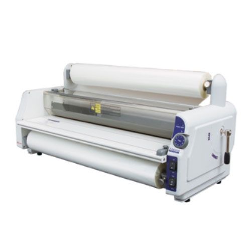 FujiPla 25 Easy-To-Use School Laminator with a dual roller system for efficient lamination of large documents.