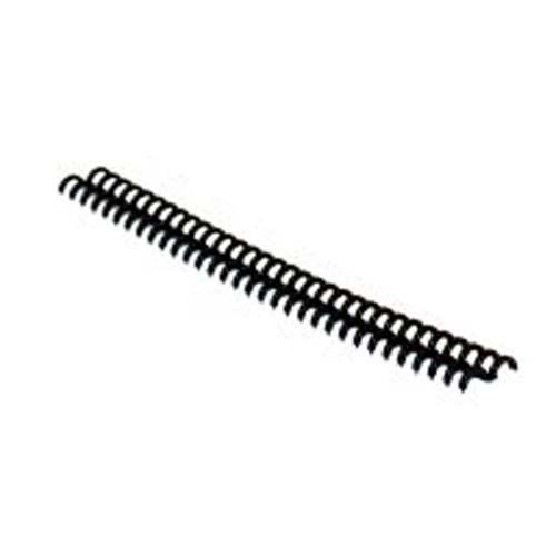 GBC Black 5/16 Inch Proclick Spines (100 Pack) - 2514700 Image 1