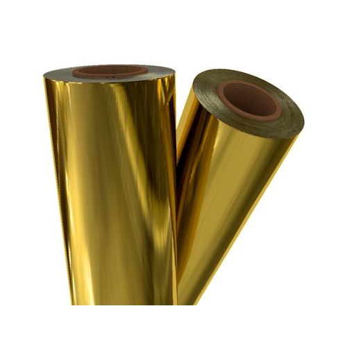 Gold Metallic 24" x 500' Laminating Foil Image 6