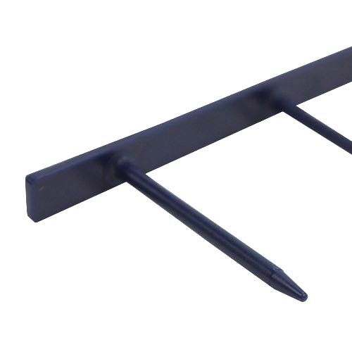 Close-up of Navy Velobind Compatible Hot Knife Binding Strips with pointed prongs for secure document binding.