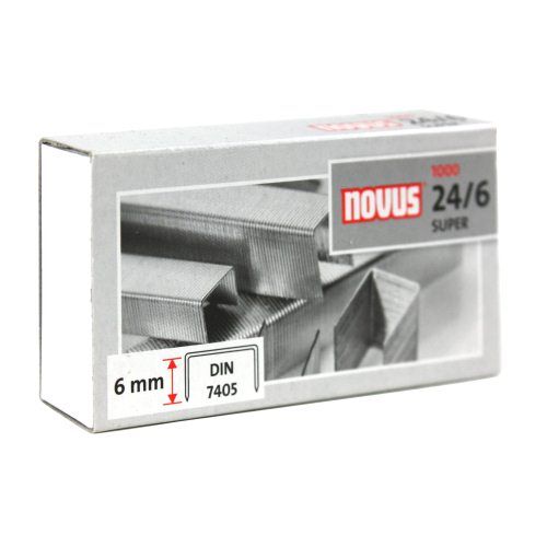 Novus 24-6 Super Premium Office Staples - 1000pk Image 2