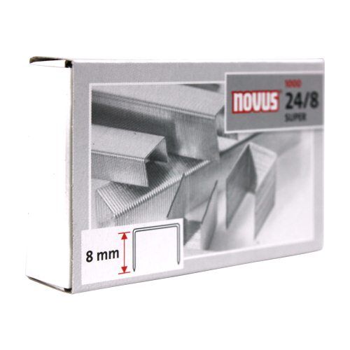 Novus 24-8 Super Premium Office Staples - 1000pk Image 2