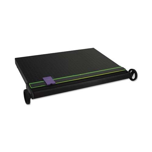 Black Fastback Image Wrapper Hardcover Maker with green and purple accents, featuring a sleek design and compact size for easy use.