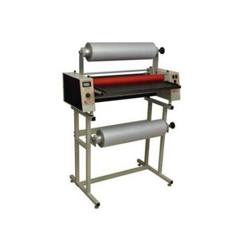Pro-Lam 27" High Performance Heated Roll Laminator featuring dual rollers and a sturdy metal frame for efficient lamination.