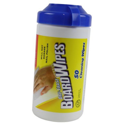 Quartet 50-Count BoardWipes Dry-Erase Cleaning Wipes Image 1