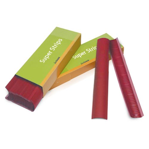 Red 11 Inch Medium Powis Parker Fastback Super Strips Image 1