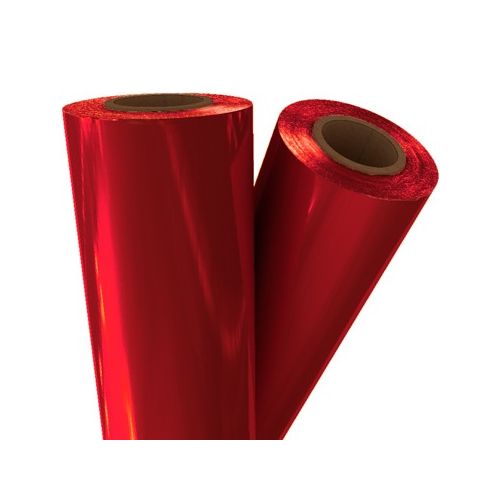 Red Pigment 24" x 500' Laminating Foil Image 1