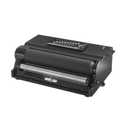 Rhin-O-Tuff Onyx HD4170 Electric 12" Coil Inserter machine for binding documents.
