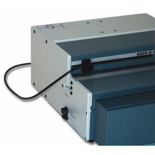 A Rhin-O-Tuff Versa Switch for HD7000/HD6500/OD4012, a compact metal device used in binding machines.