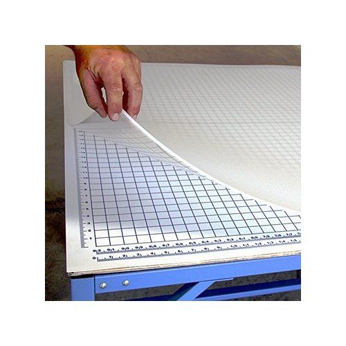 4' x 16' Rhino Self-Healing Large Cutting Mat With Grid Underlay Image 1