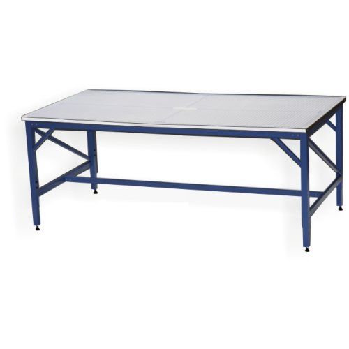 4' x 10' Rhino Work Table with 3/4" MDF Top and Cutting Mat Image 1