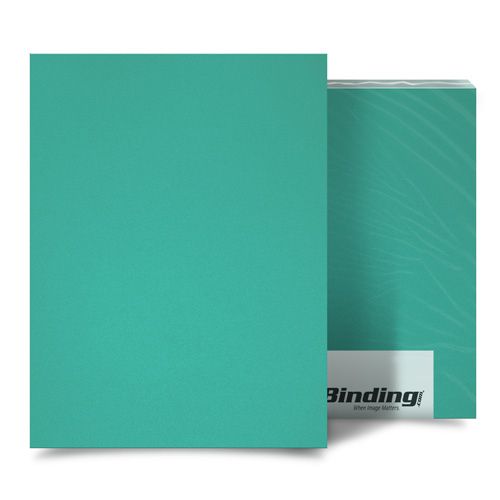 Azure 16mil Sand Poly Binding Covers with a smooth texture, ideal for document protection and presentation.
