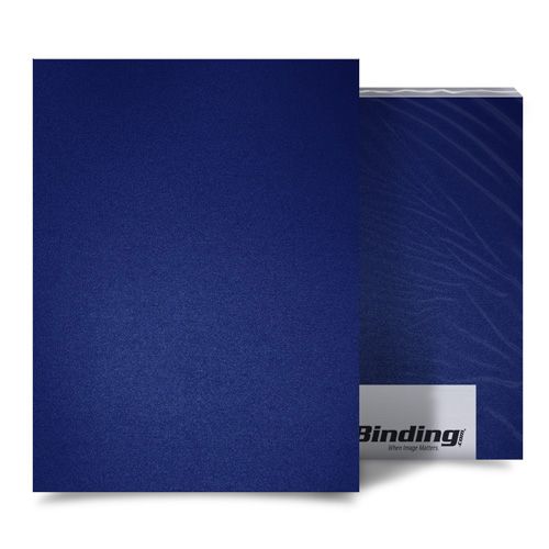 Par Blue 23mil Sand Poly 8.5 Inch x 14 Inch Binding Covers - 25pk Image 1
