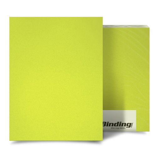 Yellow 55mil Sand Poly A3 Size Binding Covers - 10pk Image 1