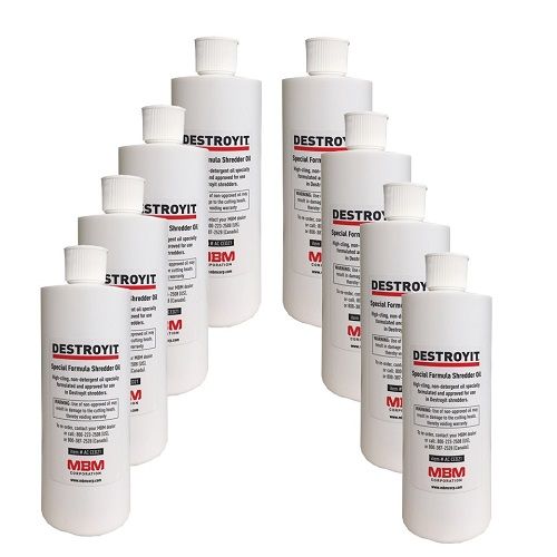 MBM DestroyIt Shredder Oil - 1 Pint Bottles (8pk) Image 1