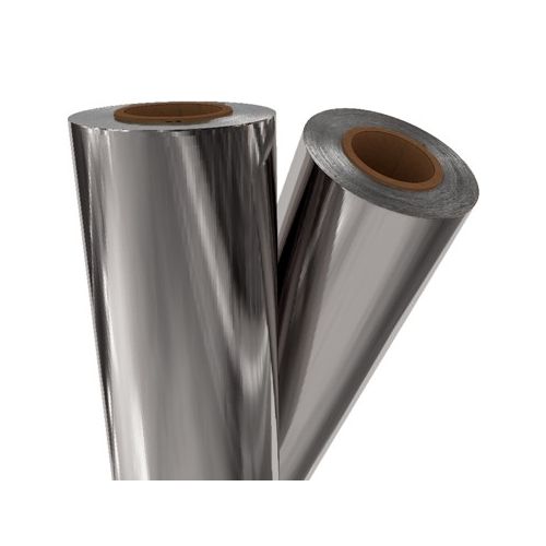 Silver Metallic 24" x 500' Laminating Foil Image 3
