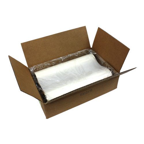 Open box containing a Xyron 1200 Acid-Free Permanent Adhesive Cartridge 50' wrapped in protective plastic.