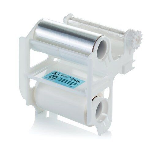 The Xyron Create-A-Sticker 250 Repositionable Refill Cartridge, showing the roll of adhesive material designed for creating repositionable stickers.
