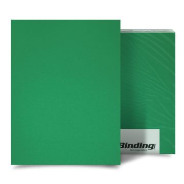 Emerald 12mil Sand Poly Binding Cover sheet, featuring a textured, vibrant green surface suitable for professional document binding and presentation.