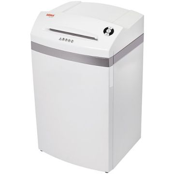 Intimus 60 CP7 Cross-Cut High Security Shredder, a sleek white office shredder designed for high-security document destruction.